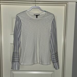 2/$25 BCBGMaxazria// cotton shirt, size M